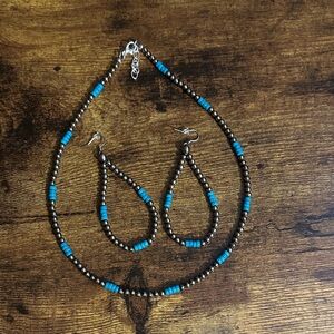 German Silver Navajo Set